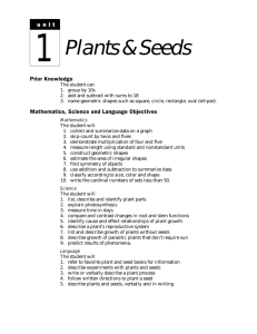 Plants & Seeds