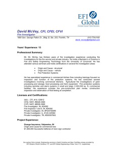CV - EFI Global
