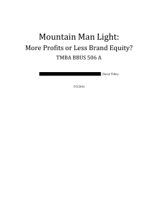 Mountain Man Light