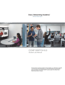 CCNP SWITCH 6.0