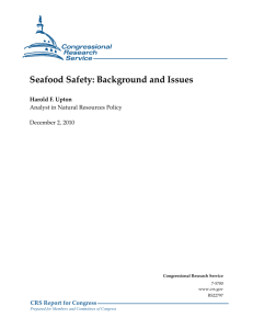 Seafood Safety: Background and Issues