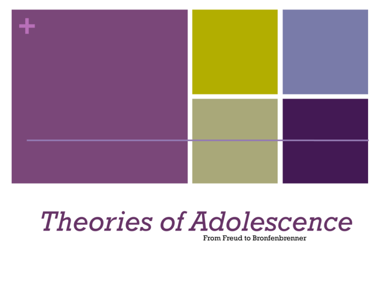 What Are The Five Theories Of Adolescence