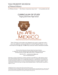 Las Artes de Mexico - Yale Peabody Museum of Natural History