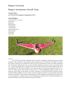 JP 2015 - Rutgers University Autonomous Aircraft Team