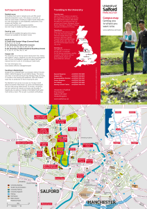 University of Salford - Campus Map and Guide