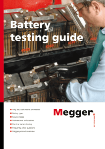 Battery testing guide