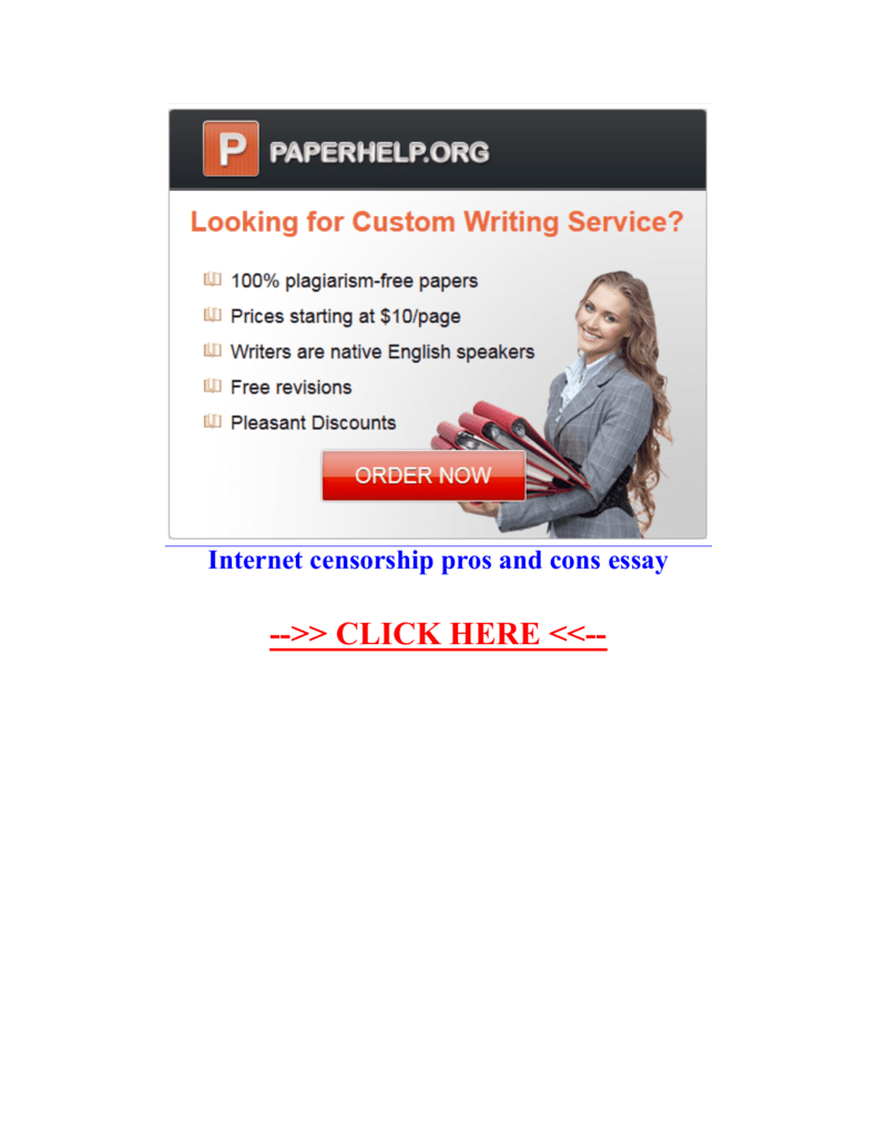 internet censorship essay