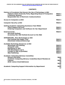Technology at ASU Handbook