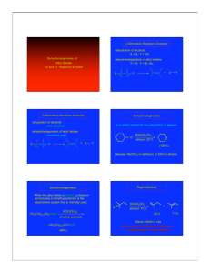 More highly substituted double bond predominates = More Stable