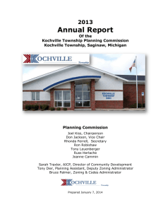Annual Report - Kochville Township