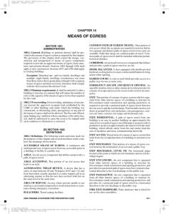 means of egress - International Code Council