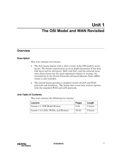 OSI Model Review