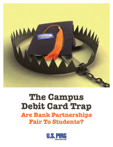 The Campus Debit Card Trap