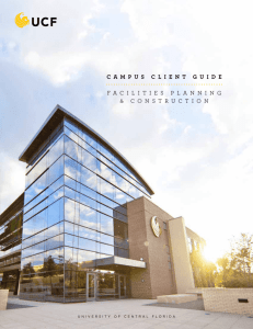 Campus Client Guide to UCF Facilities Planning & Construction