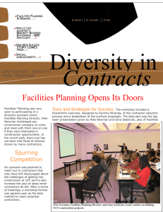 Facilities Planning Opens Its Doors - UCF Purchasing
