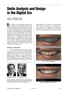 Smile Analysis and Design in the Digital Era