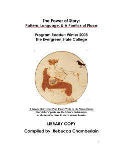 The Power of Story: LIBRARY COPY Compiled by: Rebecca