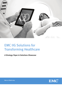 EMC IIG Solutions Whitepaper