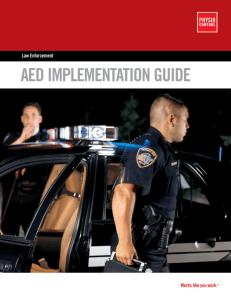 AED Implementation Guide For Law Enforcement
