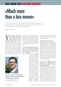 «Much more than a box mover» - ABC Distribution & Retail