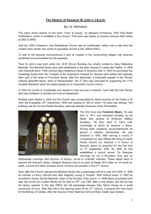 Keswick St John History and Clergy