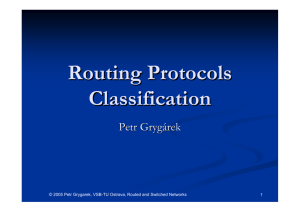 Classfull/Classless Routing Protocols