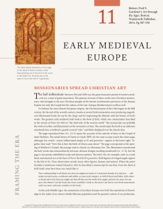 Early Medival Europe - Indus Valley School of Art & Architecture