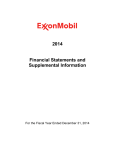 2014 Financial Statements and Supplemental