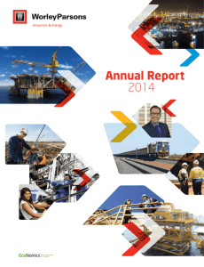 Annual Report 2014 - WorleyParsons.com