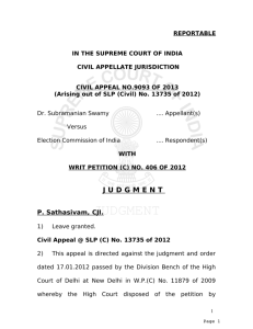 J U D G M E N T - Supreme Court of India