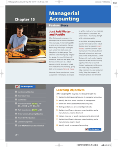 Managerial Accounting - Computer Graphics Home