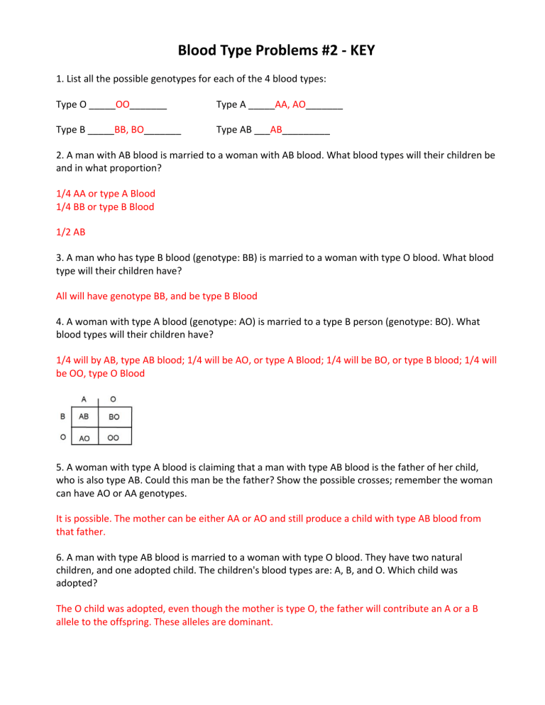 blood-type-problems-worksheets-answer