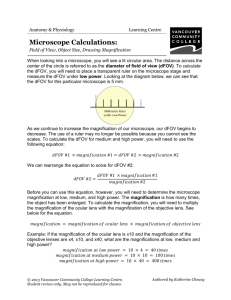 Microscope Calculations - VCC Library