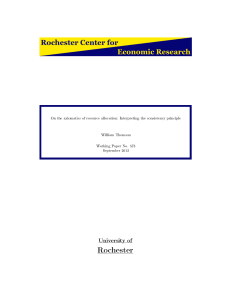PDF Version - Rochester Center for Economic Research