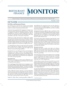 Franchisees - Restaurant Finance Monitor
