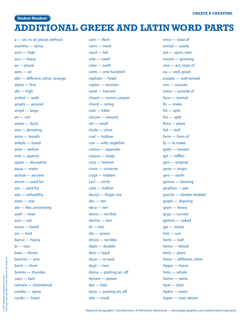 additional-greek-and-latin-word-parts