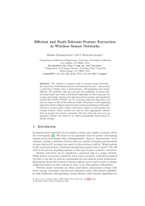 Efficient and Fault-tolerant Feature Extraction in Sensor Networks.
