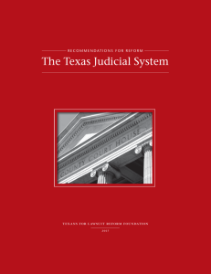 The Texas Judicial System