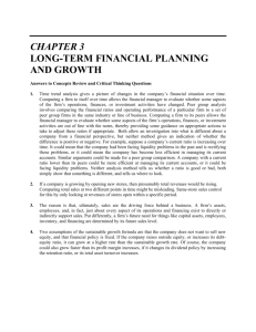 chapter 3 long-term financial planning and growth