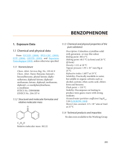 benzophenone - IARC Monographs on the Evaluation of