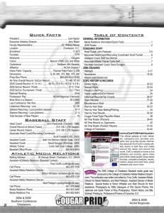 2006 CofC Baseball MG Bio Section.p65