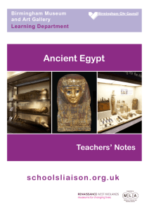Ancient Egypt - Birmingham Museums & Art Gallery