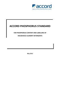 ACCORD PHOSPHORUS STANDARD