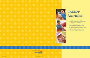 Toddler Nutrition - Mead Johnson Nutrition