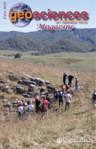 geosciences - Virginia Tech