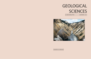 Department of Geological Sciences