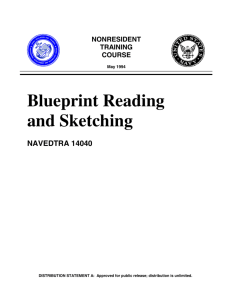 Blueprint Reading and Sketching