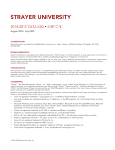 - Strayer University