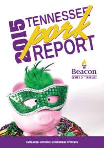 2015 Pork Report - The Beacon Center of Tennessee