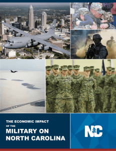 2015 Economic Impact of the Military on North Carolina